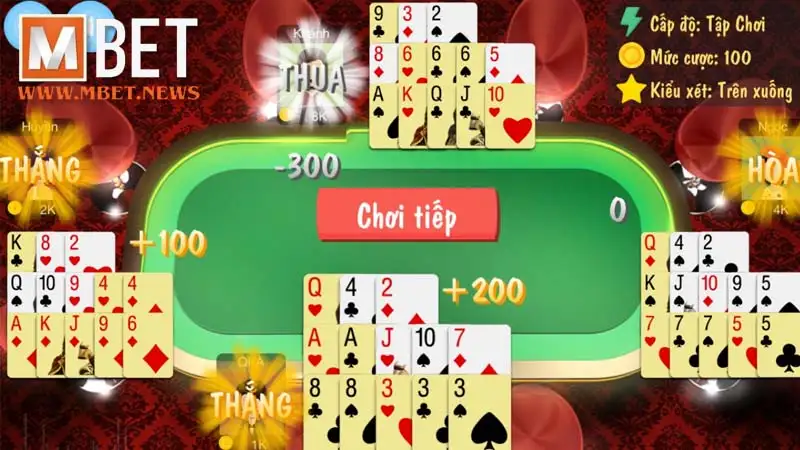 Liên kết bài thường gặp trong mậu binh